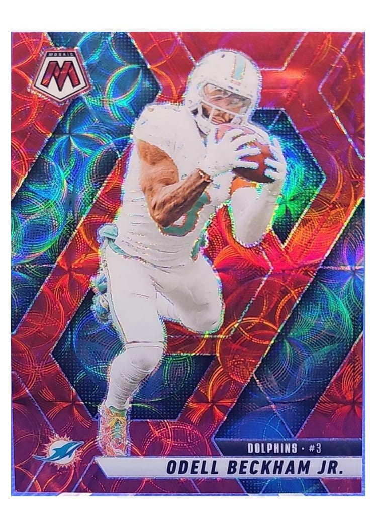 2025 Panini Mosaic Base Set Odell Beckham Jr. #189 card