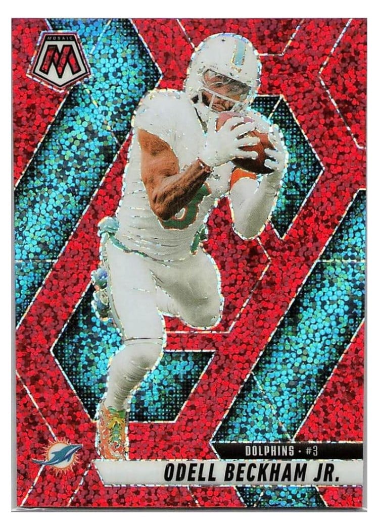 2025 Panini Mosaic Base Set Odell Beckham Jr. #189 card