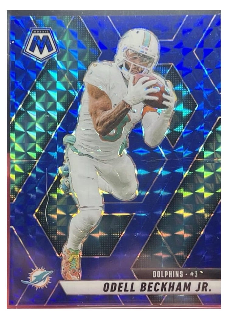2025 Panini Mosaic Base Set Odell Beckham Jr. #189 card