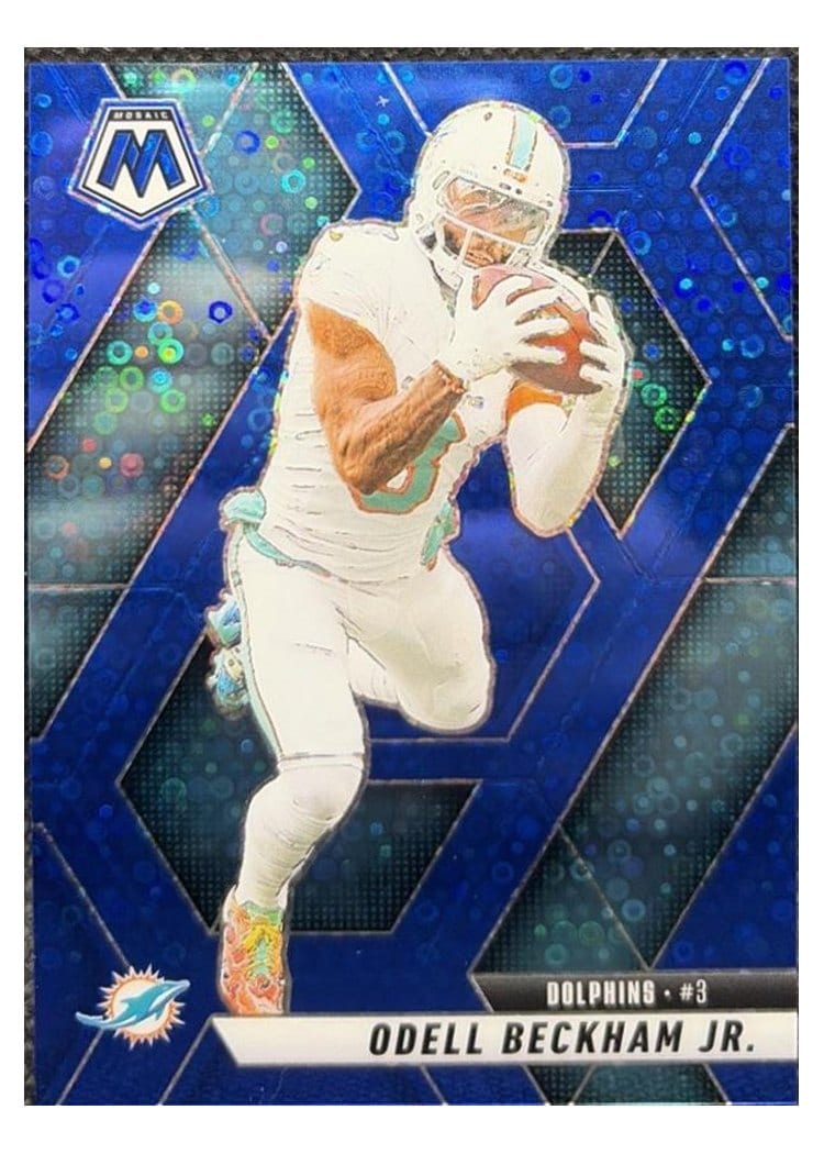 2025 Panini Mosaic Base Set Odell Beckham Jr. #189 card