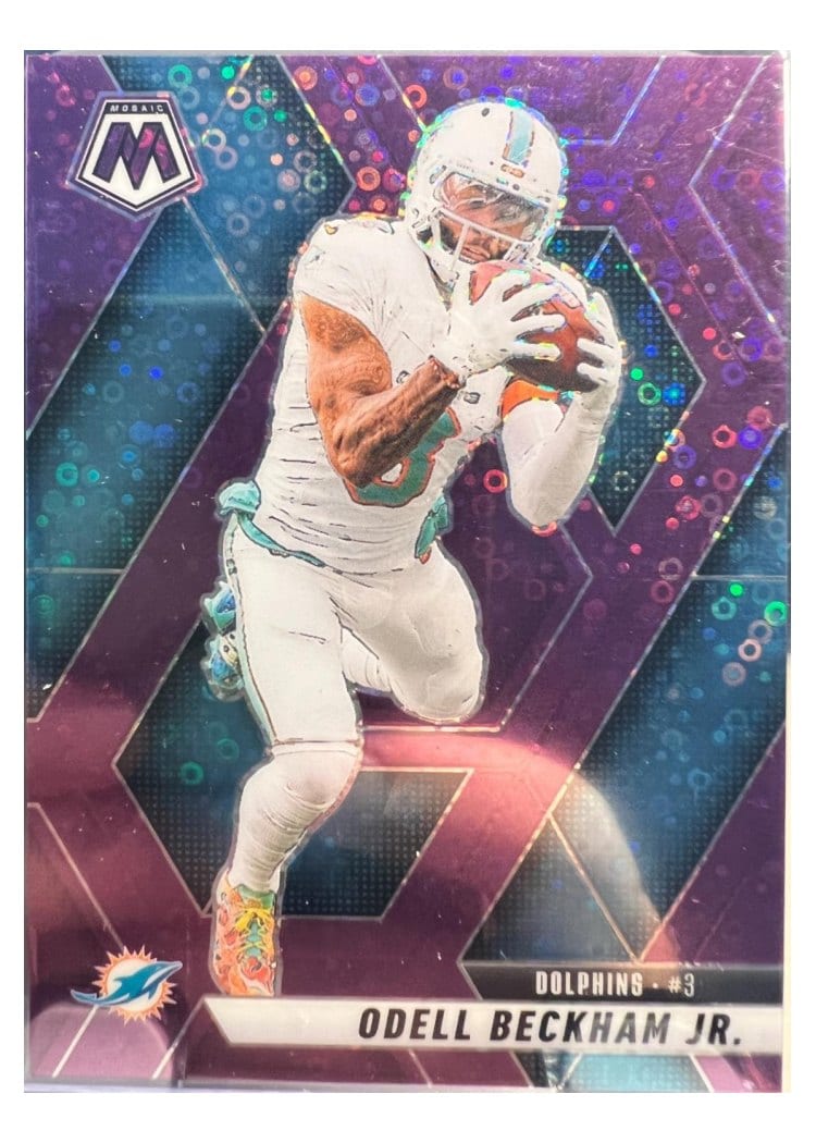 2025 Panini Mosaic Base Set Odell Beckham Jr. #189 card