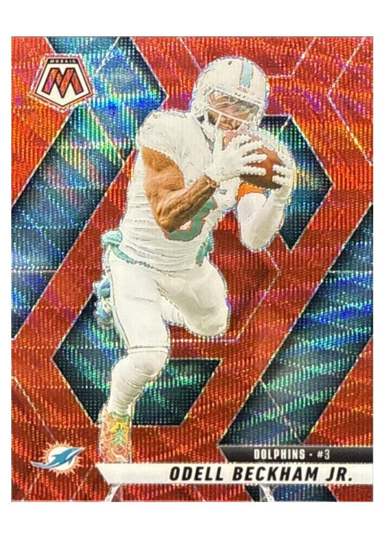 2025 Panini Mosaic Base Set Odell Beckham Jr. #189 card