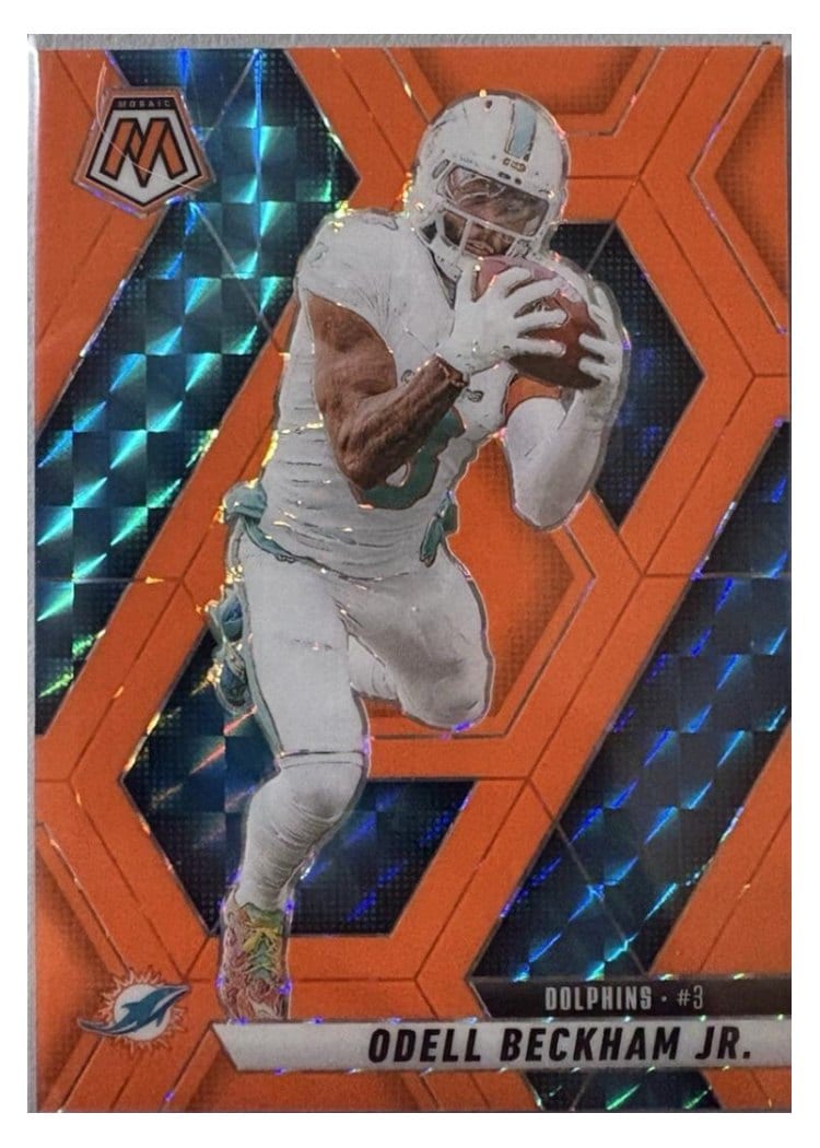2025 Panini Mosaic Base Set Odell Beckham Jr. #189 card