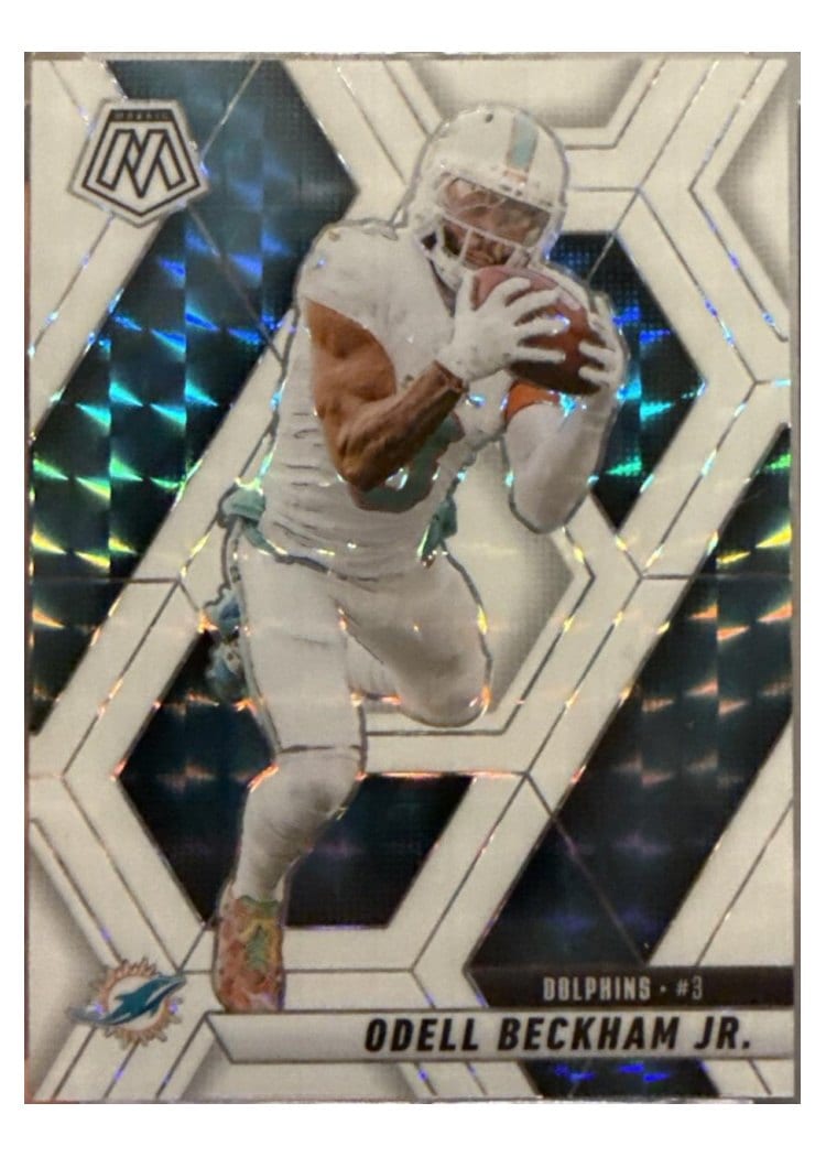 2025 Panini Mosaic Base Set Odell Beckham Jr. #189 card