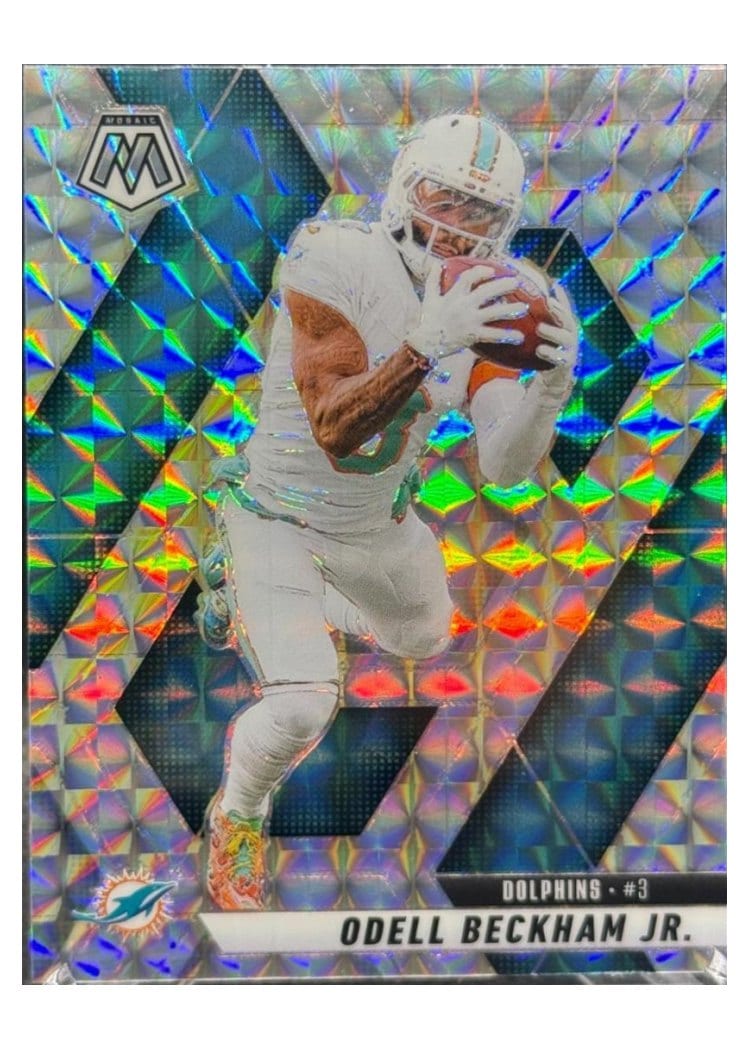 2025 Panini Mosaic Base Set Odell Beckham Jr. #189 card