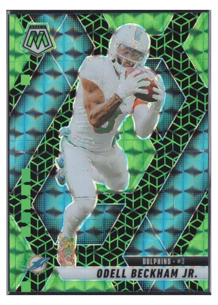 2025 Panini Mosaic Base Set Odell Beckham Jr. #189 card