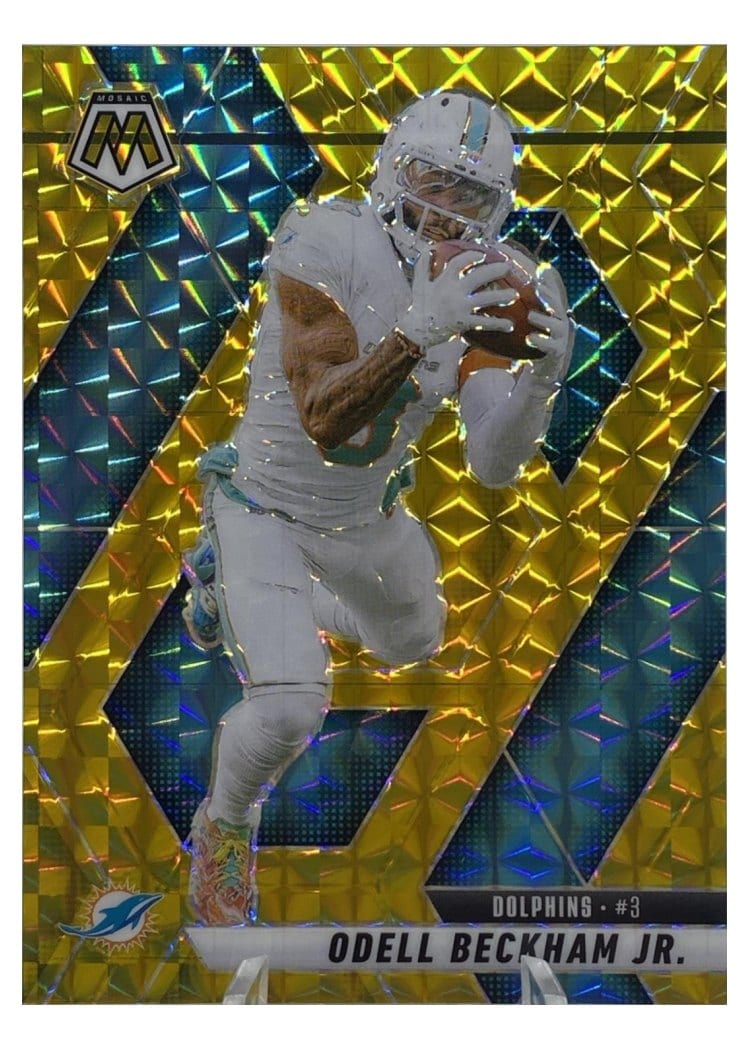 2025 Panini Mosaic Base Set Odell Beckham Jr. #189 card