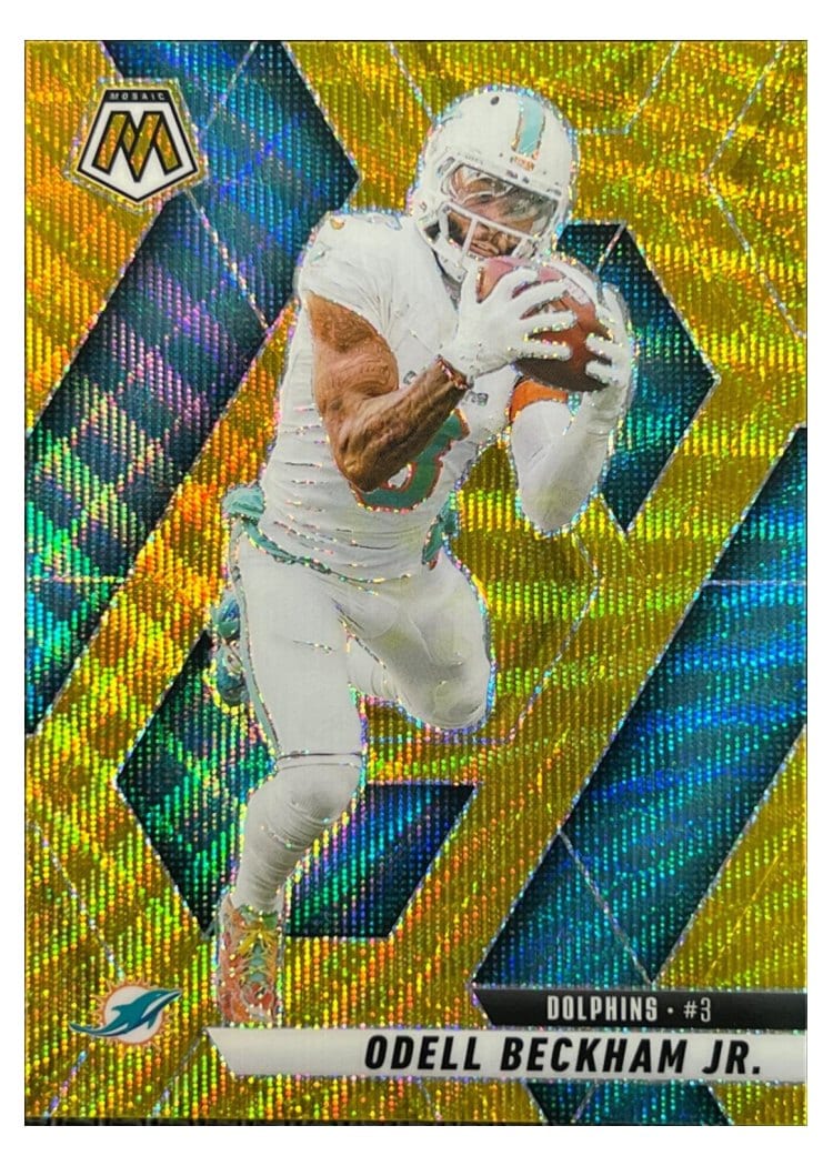 2025 Panini Mosaic Base Set Odell Beckham Jr. #189 card