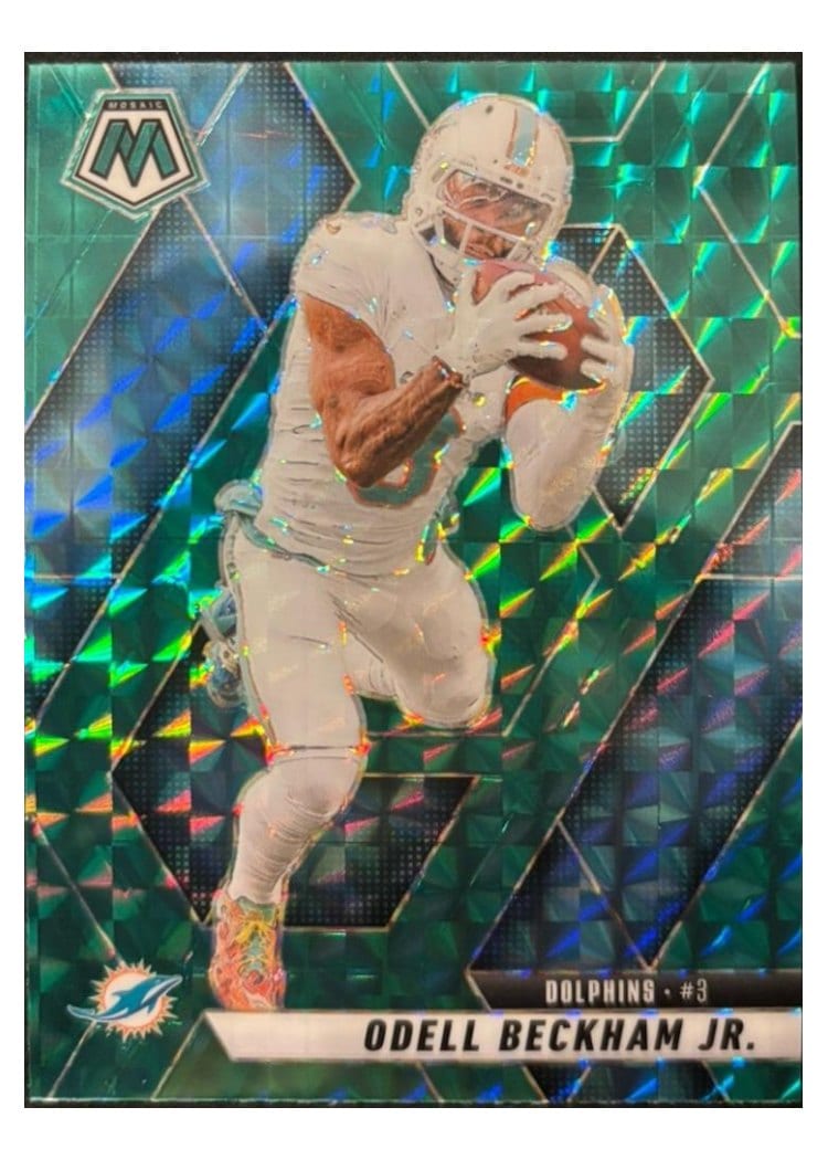 2025 Panini Mosaic Base Set Odell Beckham Jr. #189 card