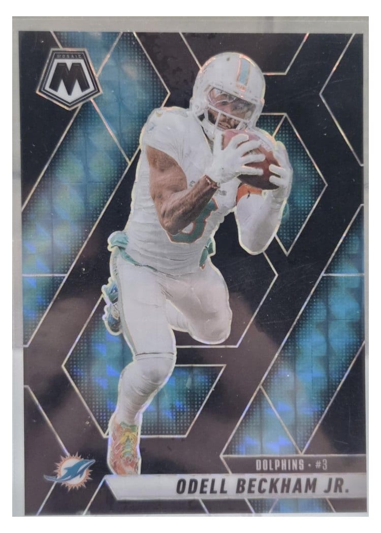 2025 Panini Mosaic Base Set Odell Beckham Jr. #189 card