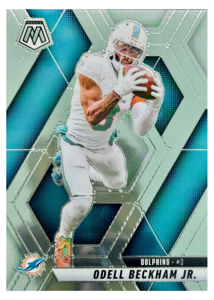 2025 Panini Mosaic Base Set Odell Beckham Jr. #189 card