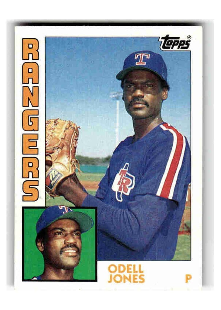 1984 Topps Odell Jones #734 card