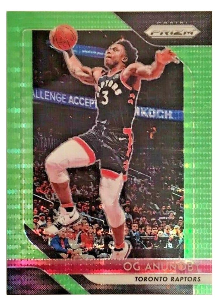 2018-19 Panini Prizm Base Set OG Anunoby #63 card
