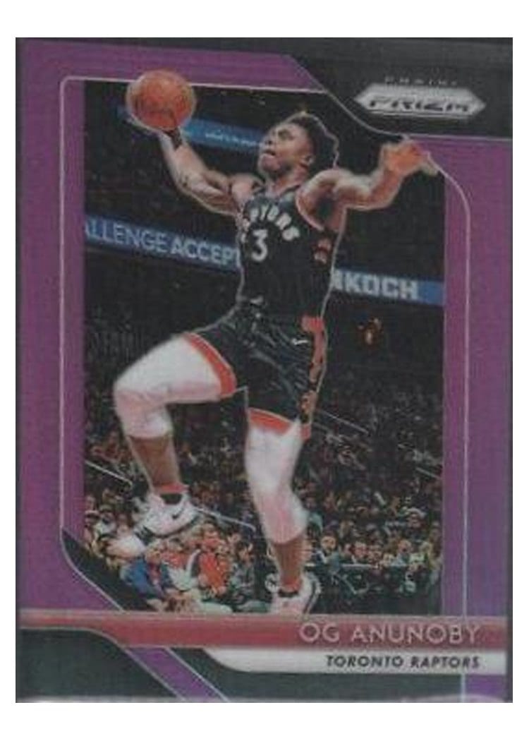 2018-19 Panini Prizm Base Set OG Anunoby #63 card
