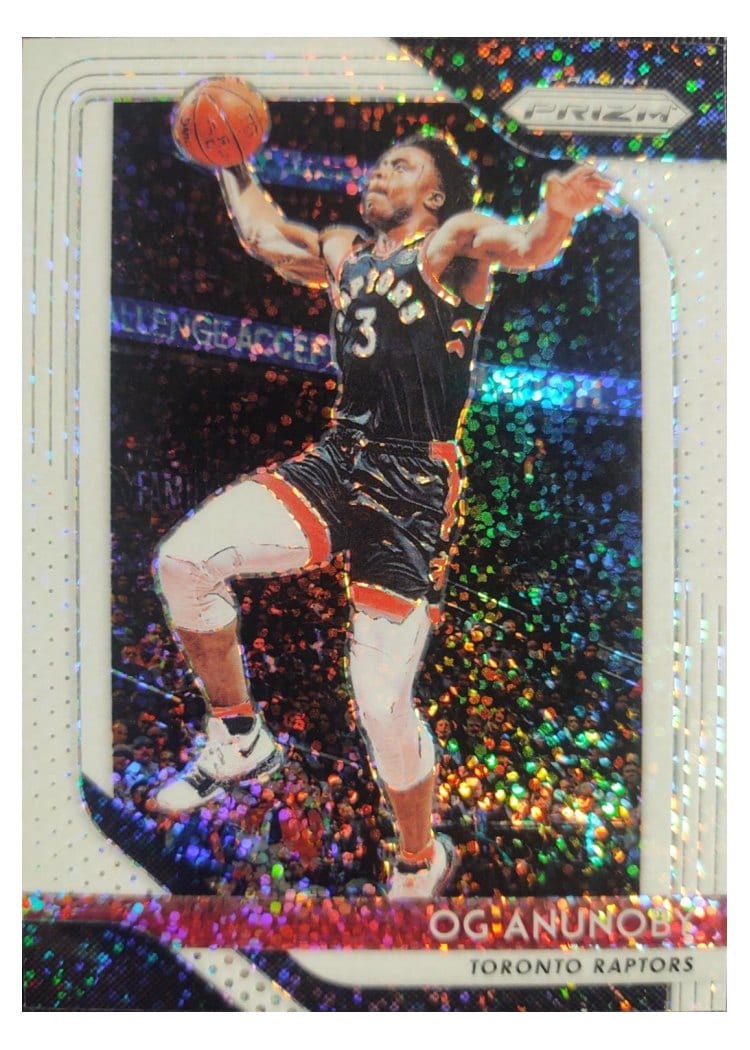 2018-19 Panini Prizm Base Set OG Anunoby #63 card