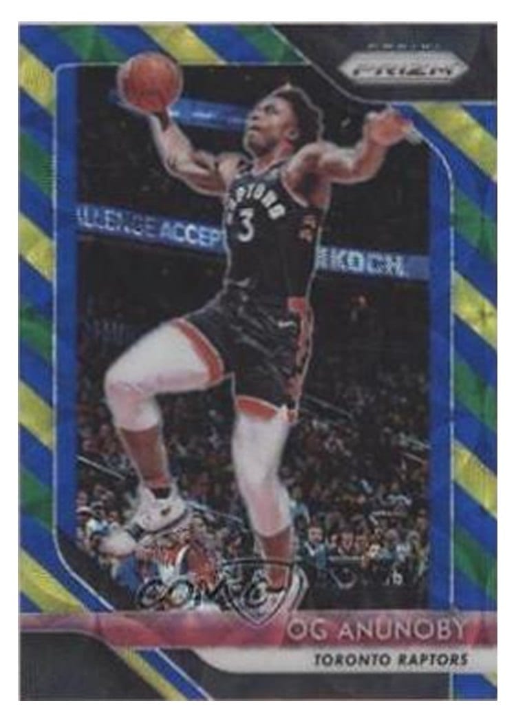 2018-19 Panini Prizm Base Set OG Anunoby #63 card