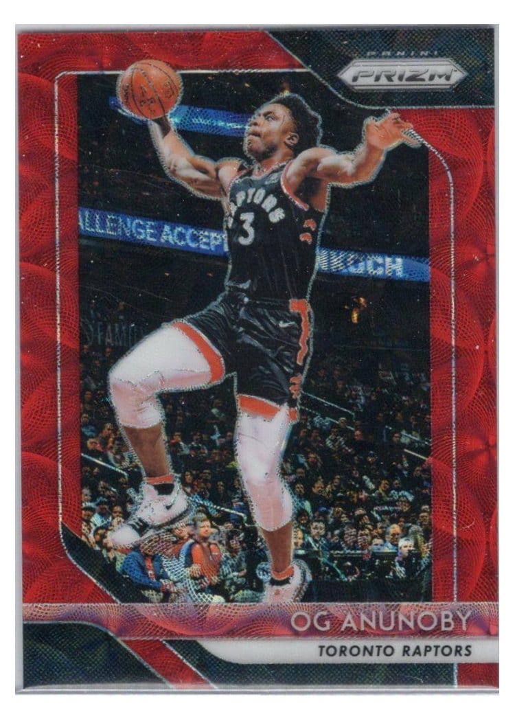 2018-19 Panini Prizm Base Set OG Anunoby #63 card