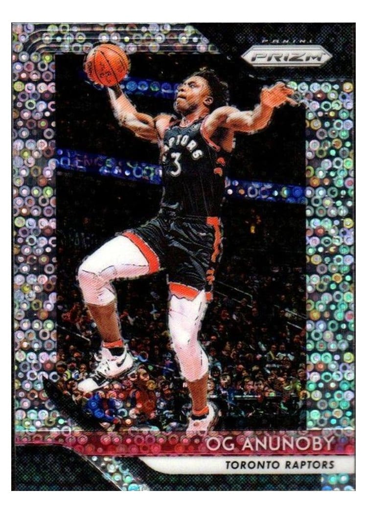 2018-19 Panini Prizm Base Set OG Anunoby #63 card
