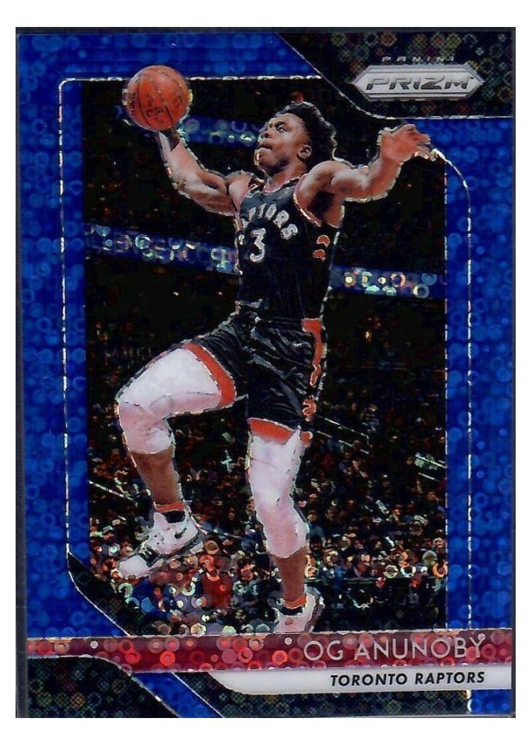 2018-19 Panini Prizm Base Set OG Anunoby #63 card
