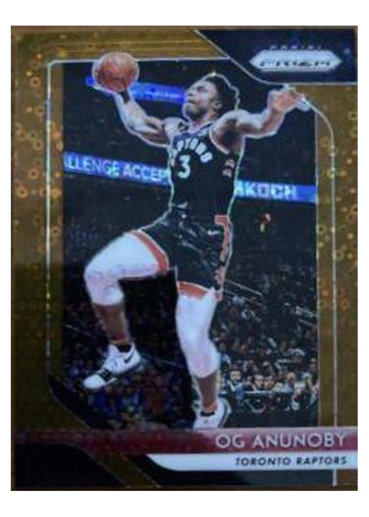 2018-19 Panini Prizm Base Set OG Anunoby #63 card