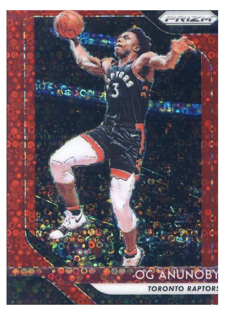 2018-19 Panini Prizm Base Set OG Anunoby #63 card