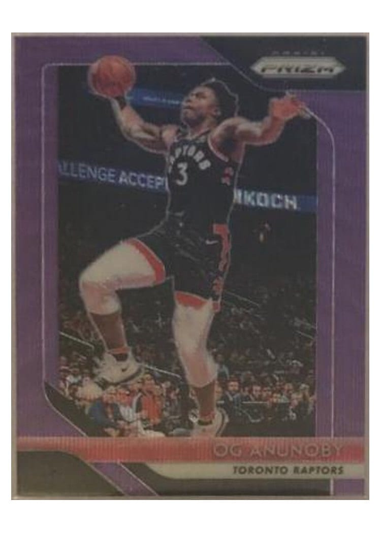 2018-19 Panini Prizm Base Set OG Anunoby #63 card