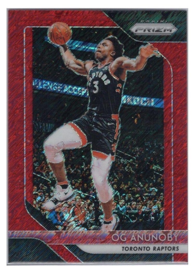 2018-19 Panini Prizm Base Set OG Anunoby #63 card