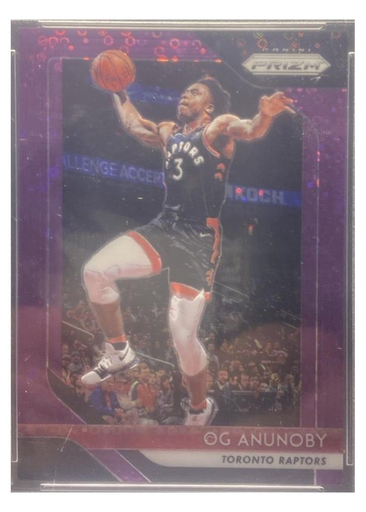 2018-19 Panini Prizm Base Set OG Anunoby #63 card