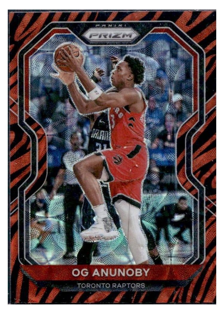 2020-21 Panini Prizm Base Set OG Anunoby #211 card