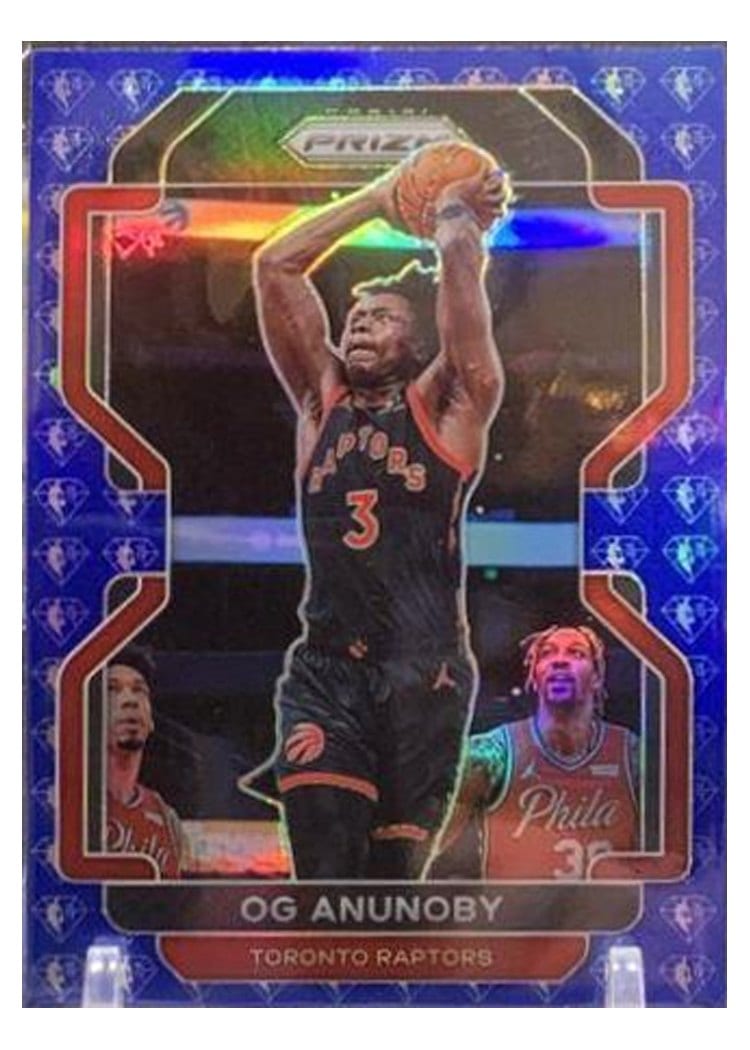 2021-22 Panini Prizm Base Set OG Anunoby #206 card