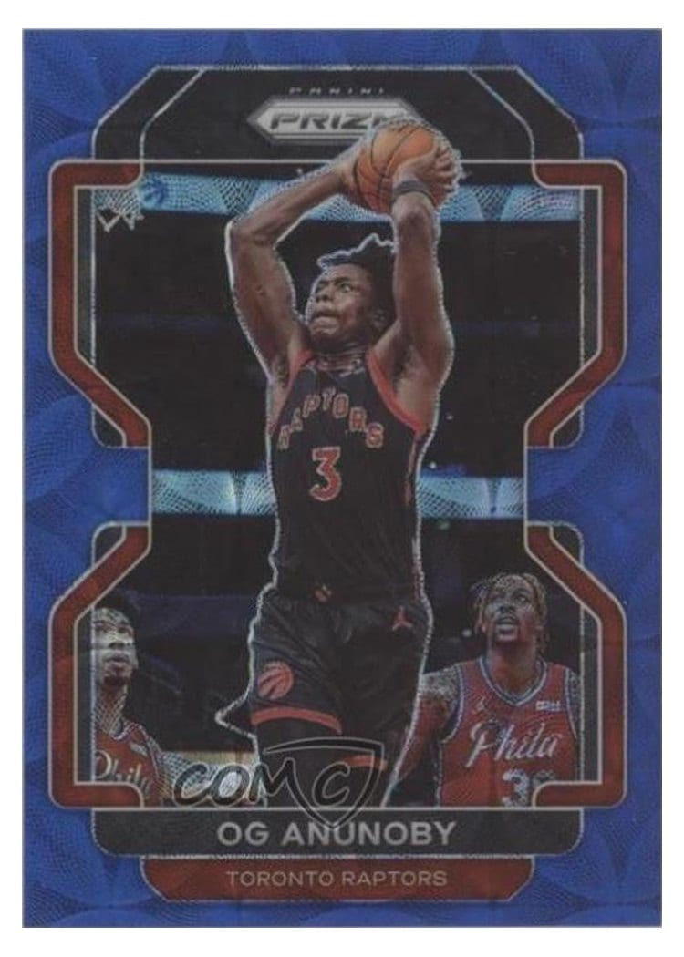 2021-22 Panini Prizm Base Set OG Anunoby #206 card