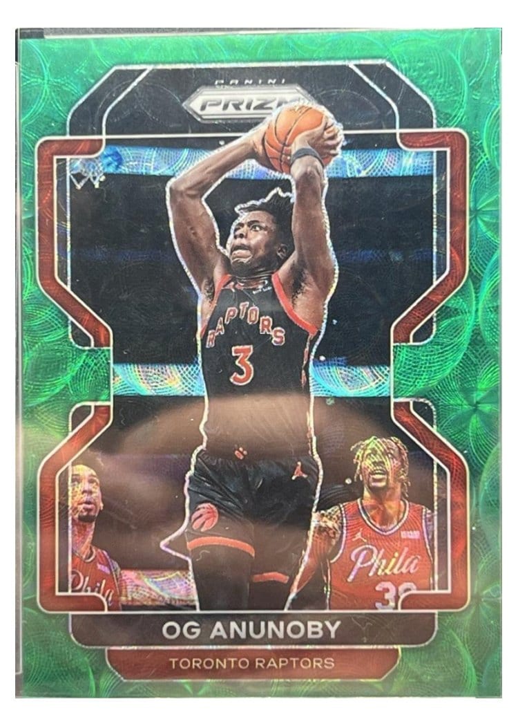 2021-22 Panini Prizm Base Set OG Anunoby #206 card