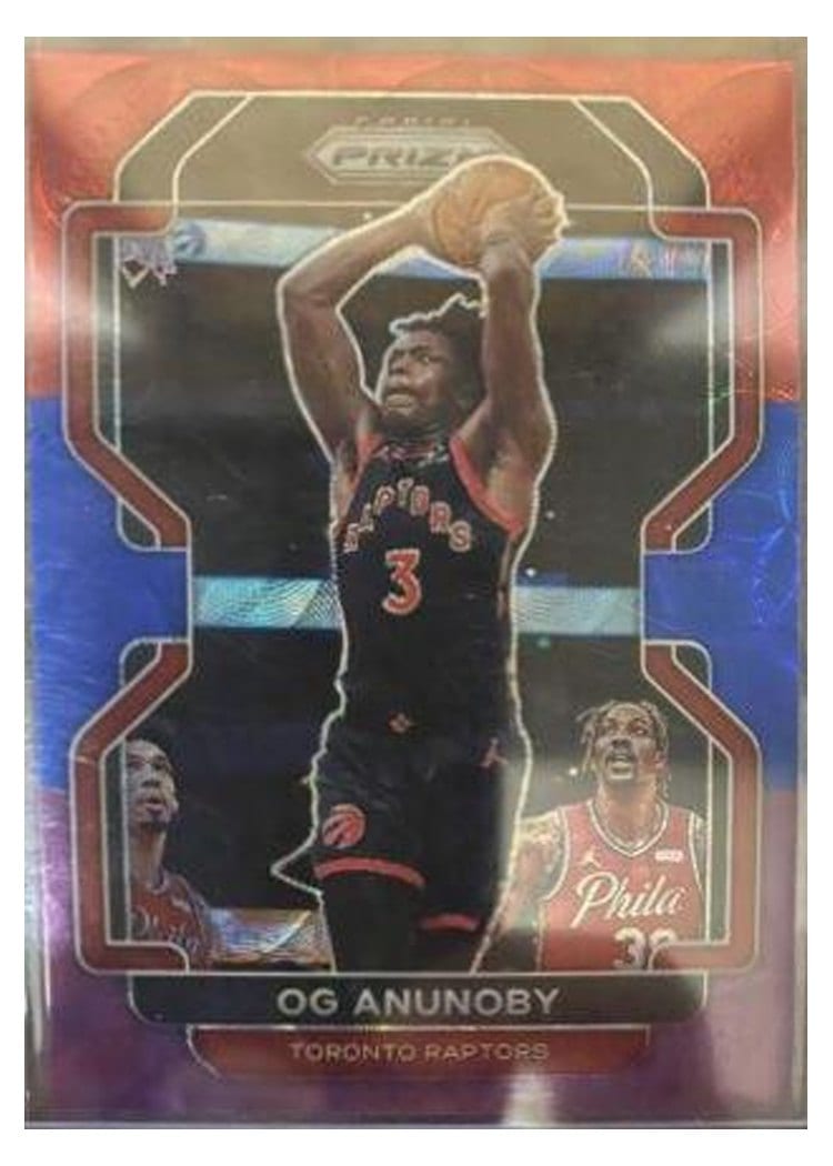 2021-22 Panini Prizm Base Set OG Anunoby #206 card