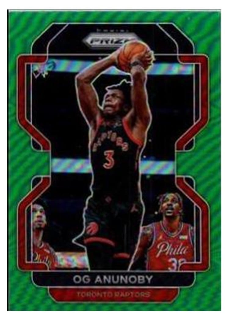 2021-22 Panini Prizm Base Set OG Anunoby #206 card
