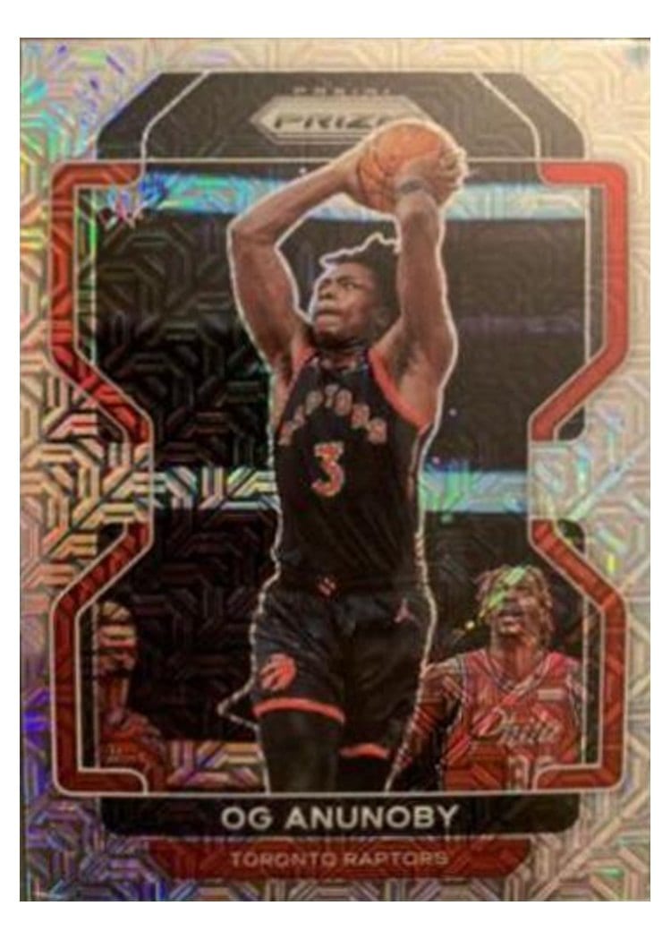 2021-22 Panini Prizm Base Set OG Anunoby #206 card