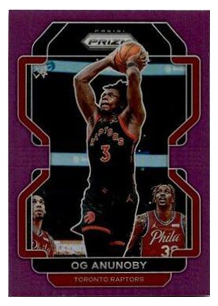 2021-22 Panini Prizm Base Set OG Anunoby #206 card