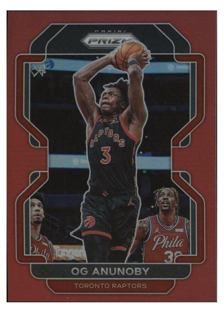 2021-22 Panini Prizm Base Set OG Anunoby #206 card
