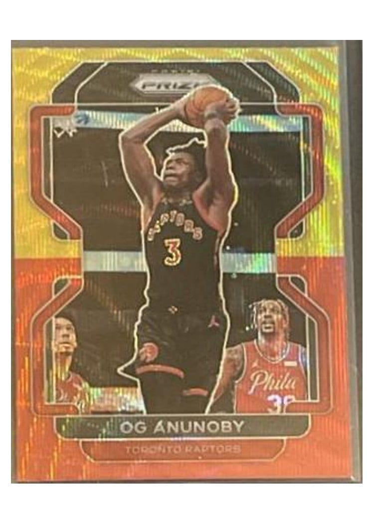 2021-22 Panini Prizm Base Set OG Anunoby #206 card