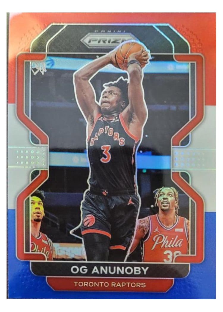 2021-22 Panini Prizm Base Set OG Anunoby #206 card