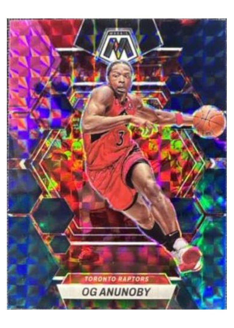 2022-23 Panini Mosaic Base Set OG Anunoby #136 card