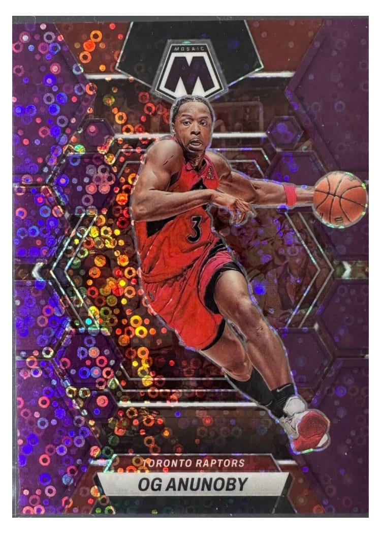 2022-23 Panini Mosaic Base Set OG Anunoby #136 card