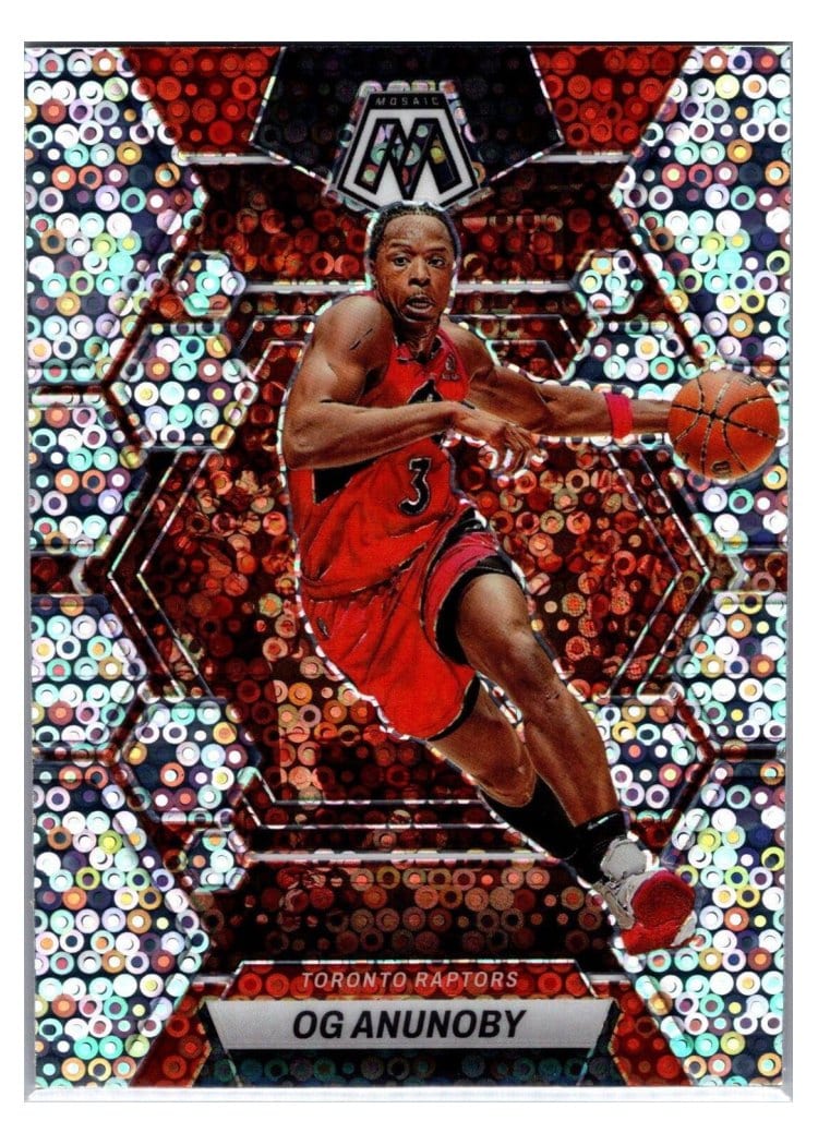 2022-23 Panini Mosaic Base Set OG Anunoby #136 card