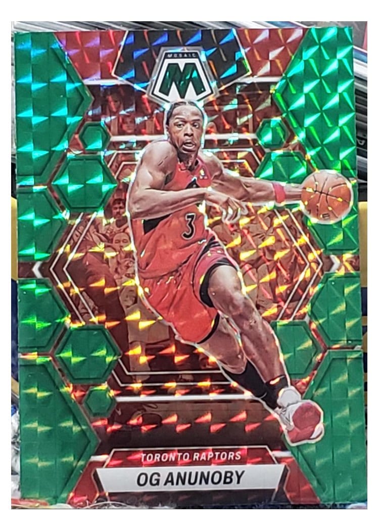 2022-23 Panini Mosaic Base Set OG Anunoby #136 card