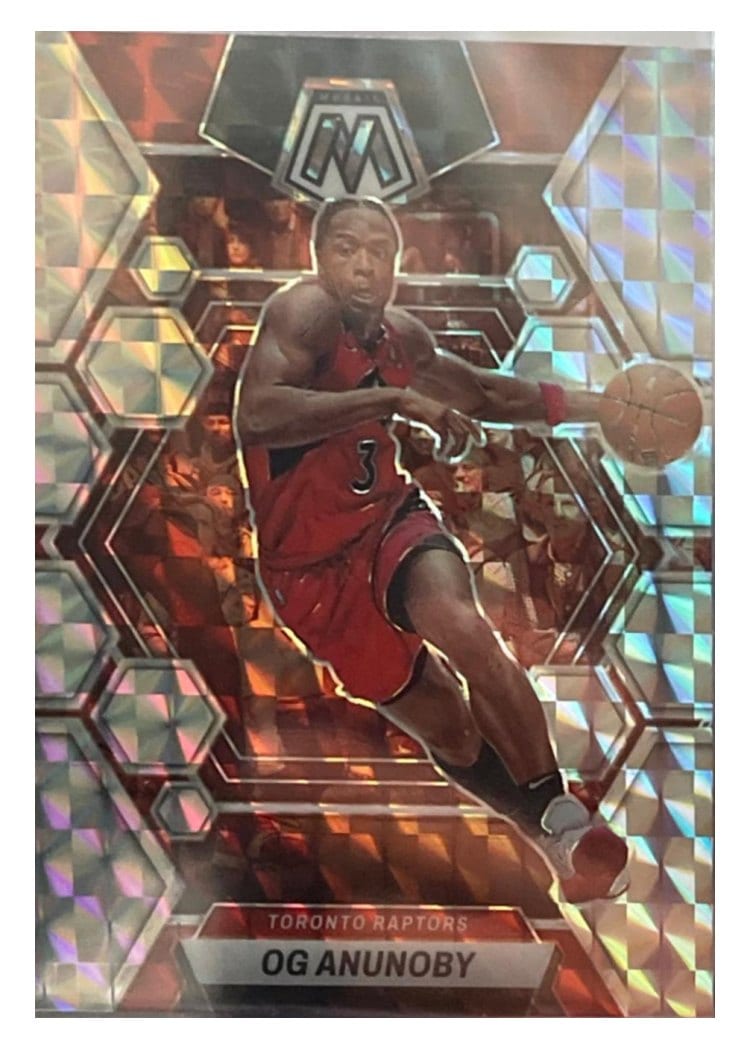 2022-23 Panini Mosaic Base Set OG Anunoby #136 card
