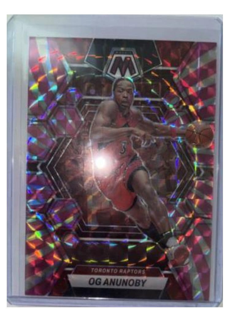 2022-23 Panini Mosaic Base Set OG Anunoby #136 card