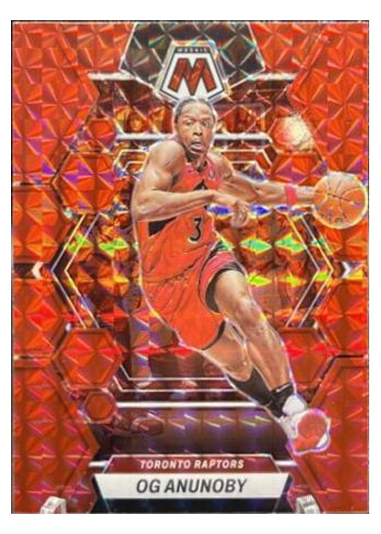 2022-23 Panini Mosaic Base Set OG Anunoby #136 card