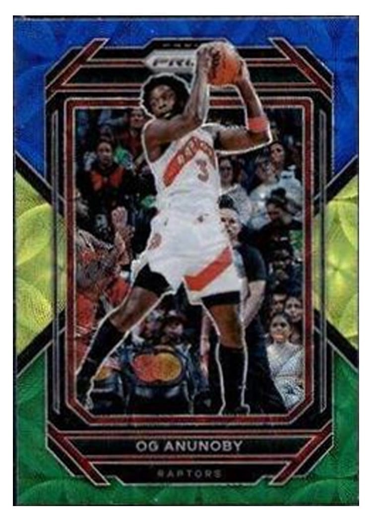 2022-23 Panini Prizm Base Set OG Anunoby #22 card