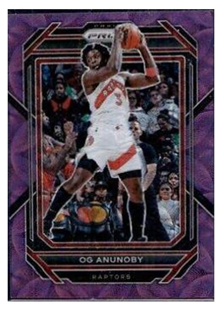 2022-23 Panini Prizm Base Set OG Anunoby #22 card