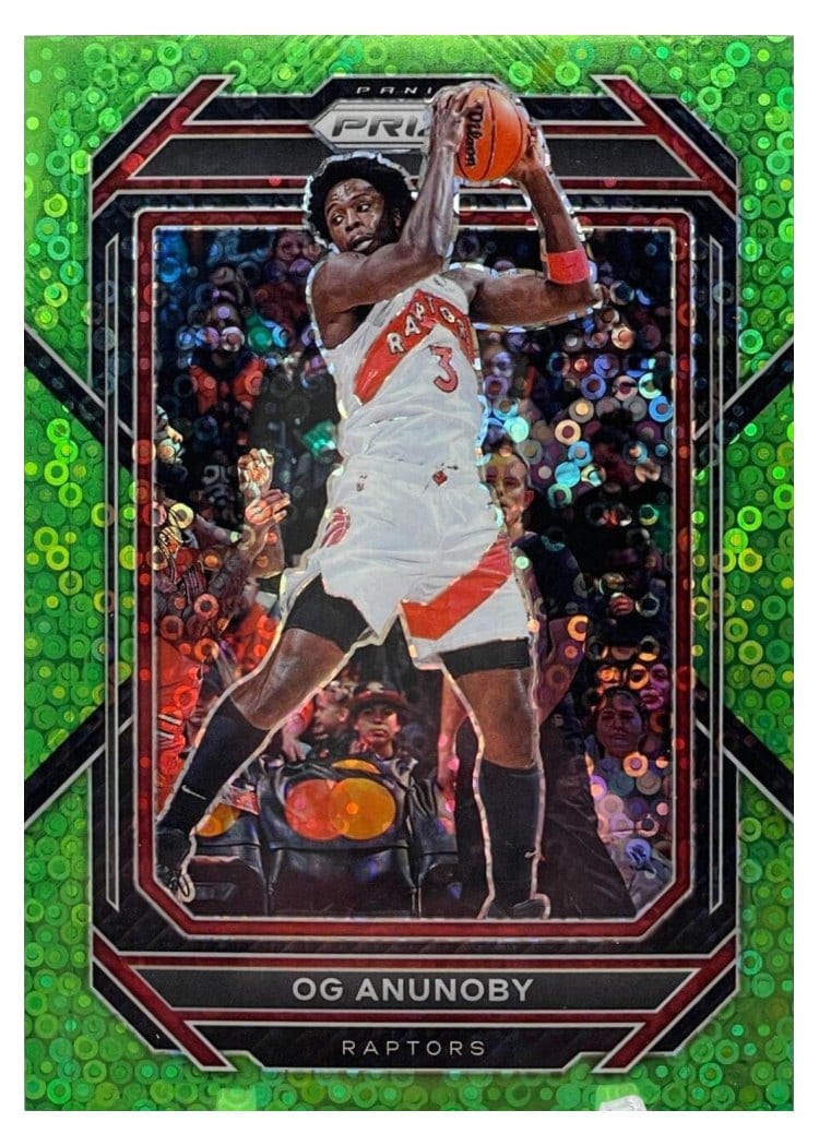 2022-23 Panini Prizm Base Set OG Anunoby #22 card