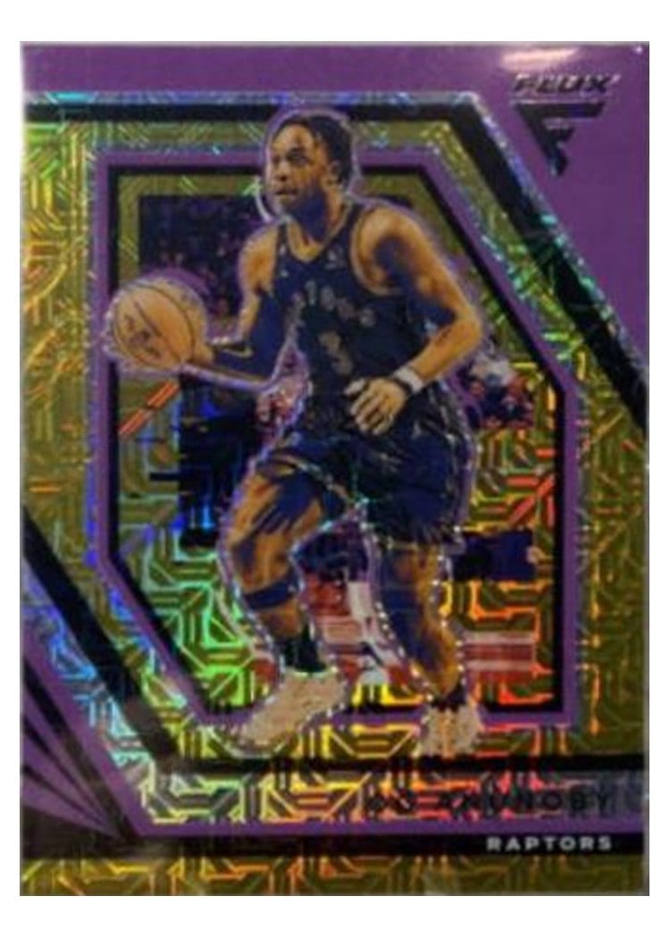 2022-23 Panini Prizm Base Set OG Anunoby #22 card